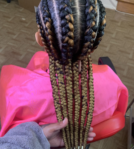 Feed in braids for Xquisite_Beauty