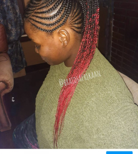 Feed in braids for Braidsafrikaan