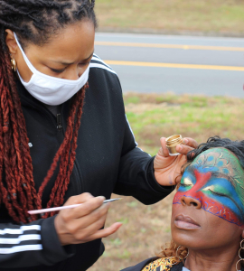 Theatre makeup for MALAPADIBEAUTEELLC