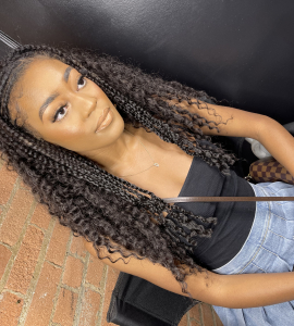 Natural glam for catherineokwilagwe