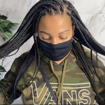Large Box Braids for Thehairbar