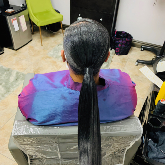 Invisible Ponytail for Vibrant_hair_studio