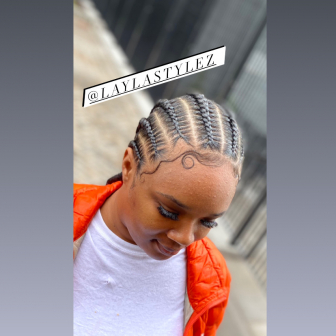 Feed in braids for Layla_Stylez