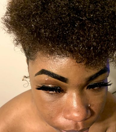 Natural glam for Gifted_Hands_Creative_Styles