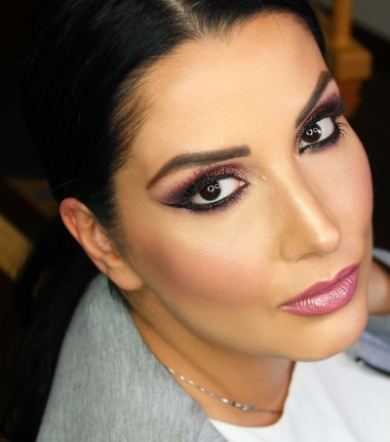 Full Glam for Celebrity_Makeup_Artist_Kimberley_Bosso