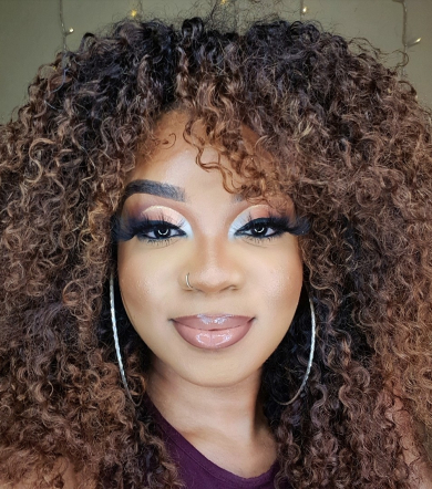 Shimmery/Glitter look for Dede_Artistry