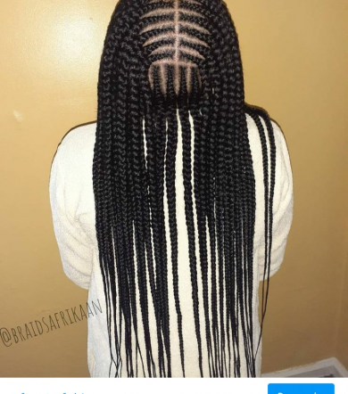 Feed in braids for Braidsafrikaan
