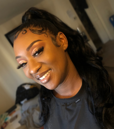 Shimmery/Glitter look for Beei’s_Beauty